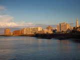 Buildings at the Waterfront, Montevideo, Uruguay Photographic Print