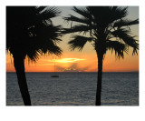 Sunset in Paradise Fotografisk trykk av Chris Burns