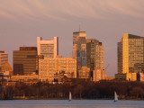 Buildings at the Waterfront, Charles River, Boston, Massachusetts, USA Photographic Print