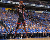 Miami Heat v Dallas Mavericks - Game Five, Dallas, TX -June 9: Chris Bosh Photographic Print by Nathaniel S. Butler