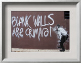 Blank Walls Are Criminal Arte por Unknown