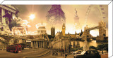London Highlights Affiche montée