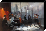 Room with a View II Druck aufgezogen auf Holzplatte von Willem Haenraets