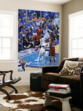 Miami Heat v Dallas Mavericks - Game Four, Dallas, TX -June 7: Dwyane Wade, Shawn Marion, Dirk Nowi Wall Mural by Bill Baptist