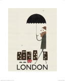 London Poster by Blanca Gomez