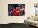 Miami Heat v Dallas Mavericks - Game Four, Dallas, TX -June 7: LeBron James Wall Mural by Jesse D. Garrabrant