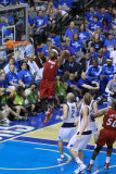 Miami Heat v Dallas Mavericks - Game Three, Dallas, TX -June 5: LeBron James, Dirk Nowitzki and Jas Photographic Print by Bill Baptist