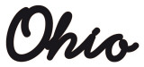 Ohio Wood Sign