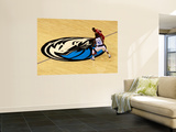 Miami Heat v Dallas Mavericks - Game Four, Dallas, TX -June 7: LeBron James and DeShawn Stevenson Wall Mural by Tom Pennington