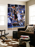 Miami Heat v Dallas Mavericks - Game Five, Dallas, TX -June 9: Dirk Nowitzki and LeBron James Wall Mural by Garrett Ellwood