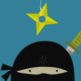 Peek-a-Boo Heroes: Ninja Affiches par Yuko Lau