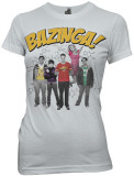 Juniors: Big Bang Theory- Bazinga Group Shirts