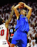 Dallas Mavericks - Dirk Nowitzki Action, Game 2 Photo