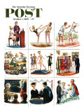 "Beethoven to Bacon & Eggs," Saturday Evening Post Cover, October 1, 1960 Giclee Print by Constantin Alajalov