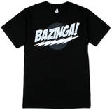 Big Bang Theory - Bazinga! Maglietta Big Bang Theory - Bazinga! Maglietta