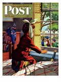 "Mumps," Saturday Evening Post Cover, May 20, 1944 Giclee Print by Stan Ekman