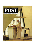 "Benedictine Monk," Saturday Evening Post Cover, November 28, 1964 Giclee Print by Burt Glinn
