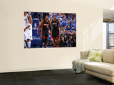 Miami Heat v Dallas Mavericks - Game Five, Dallas, TX -June 9: Dwyane Wade and LeBron James Wall Mural by Andrew Bernstein