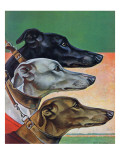 "Greyhounds," March 29, 1941 Giclee Print by Paul Bransom