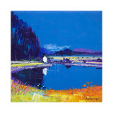 Dunardry Reflections Crinin Canal Særudgave af John Lowrie Morrison