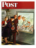 "Maternity Ward," Saturday Evening Post Cover, November 2, 1946 Giclee Print by Constantin Alajalov