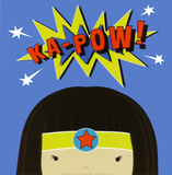 Peek-a-Boo Heroes: Supergirl Posters af Yuko Lau