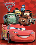 Disney Cars 2-McQueen Solo London Láminas Disney Cars 2-McQueen Solo London Láminas