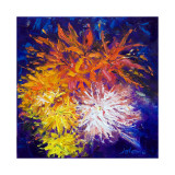 Mixed Blooms and Irises Limited Edition by John Lowrie Morrison