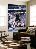 Miami Heat v Dallas Mavericks - Game Five, Dallas, TX -June 9: LeBron James and DeShawn Stevenson Wall Mural by Garrett Ellwood