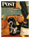 "Butch in Lost & Found," Saturday Evening Post Cover, January 29, 1949 Giclee Print by Albert Staehle