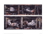 Four Studies of Miners at the Coalface, 1942 reproduction procédé giclée par Henry Moore