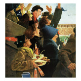 "Yale vs. Harvard," November 19, 1960 Reproduction procédé giclée par George Hughes