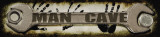 Man Cave Plaque en métal
