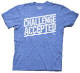 How I Met Your Mother - Challenge Accepted Type (Slim Fit) Tshirt
