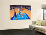 Miami Heat v Dallas Mavericks - Game Four, Dallas, TX -June 7: J.J. Barea and Joel Anthony Wall Mural by Jesse D. Garrabrant