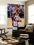 Miami Heat v Dallas Mavericks - Game Four, Dallas, TX -June 7: Chris Bosh, Jason Kidd and Dirk Nowi Wall Mural by Tom Pennington