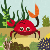 Ocean Friends, Carla Reprodukcje autor Jenn Ski