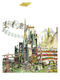 "Day Everything Stops," December 14, 1968 Giclee Print by Gene Holtan