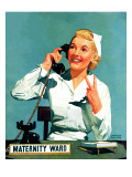 "Maternity Ward," December 14, 1940 Giclee Print by John Hyde Phillips