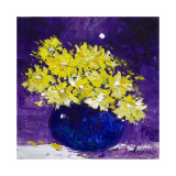 Yellow Daisies Under the Moon Limited Edition by John Lowrie Morrison