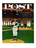 "Baseball Fight," Saturday Evening Post Cover, April 28, 1962 Reproduction procédé giclée par James Williamson