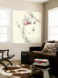 Unschuld Wandgemälde von Manuel Rebollo