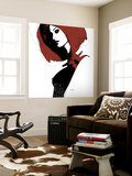Little Red Wall Mural by Manuel Rebollo