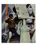"Anti-Aircraft," February 5, 1944 Giclee Print by Mead Schaeffer