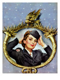 "Red Cross Volunteer," March 13, 1943 Giclee Print by George Garland