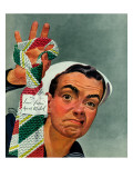 "Ugly Tie," May 23, 1942 Giclee Print by Charles Kaiser