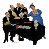 "The Fat Lady Sings," December 16, 1961 Giclee Print by Richard Sargent