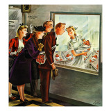 "Maternity Ward," November 2, 1946 Giclee Print by Constantin Alajalov