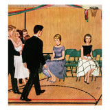 "Who Will He Ask," January 30, 1960 reproduction procédé giclée par Amos Sewell