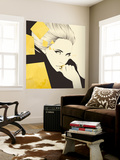 Gold Wall Mural by Manuel Rebollo